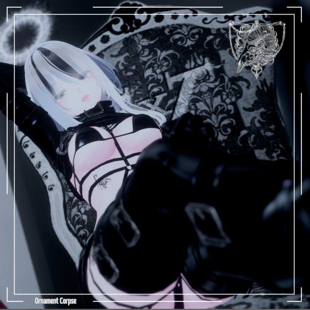 【複数アバター対応】Straight Jacket【VRChat想定】