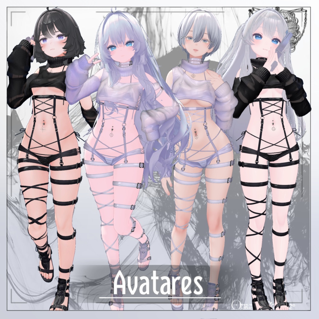 【複数アバター対応】Melt【VRChat想定】