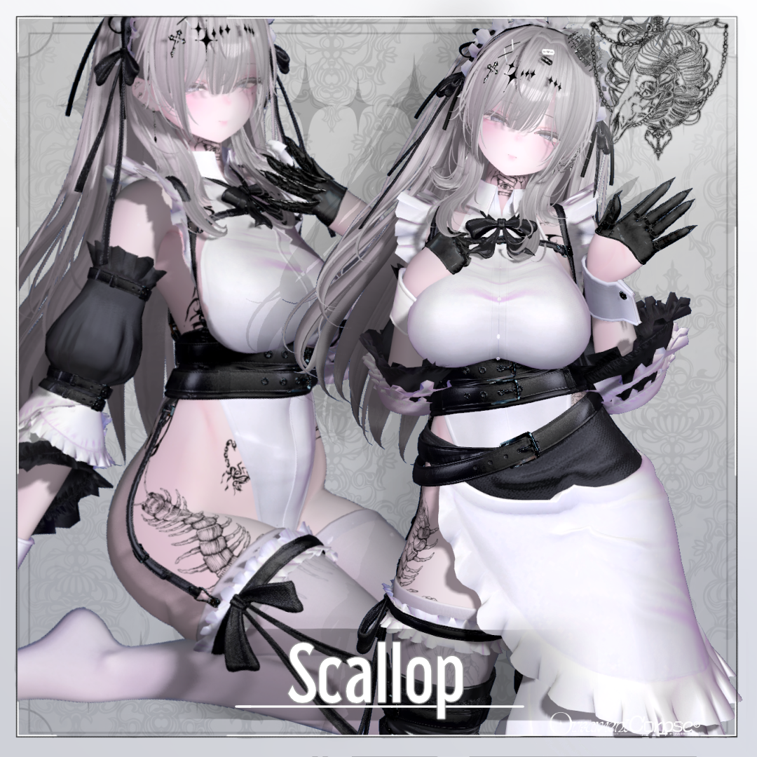 【複数アバター対応】Scallop【VRChat想定】