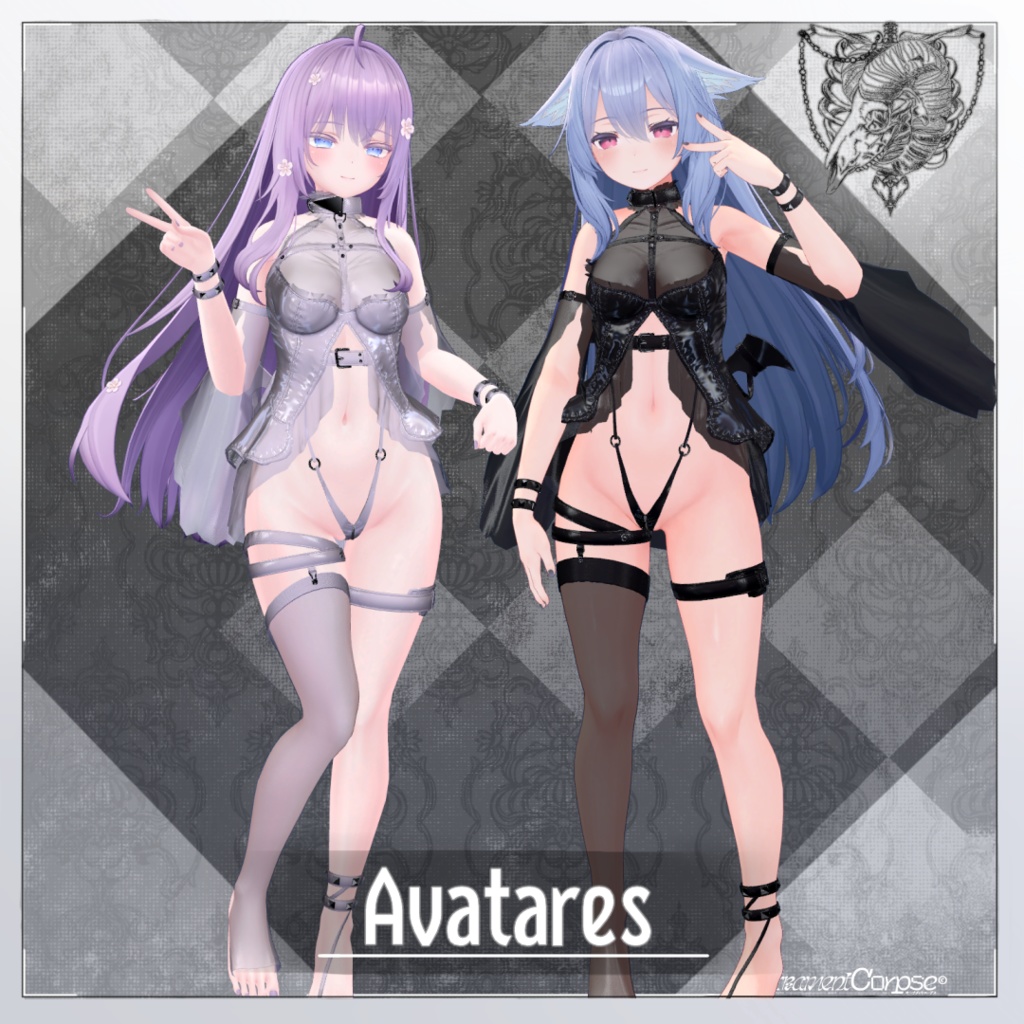 【複数アバター対応】Asmodeus【VRChat想定】