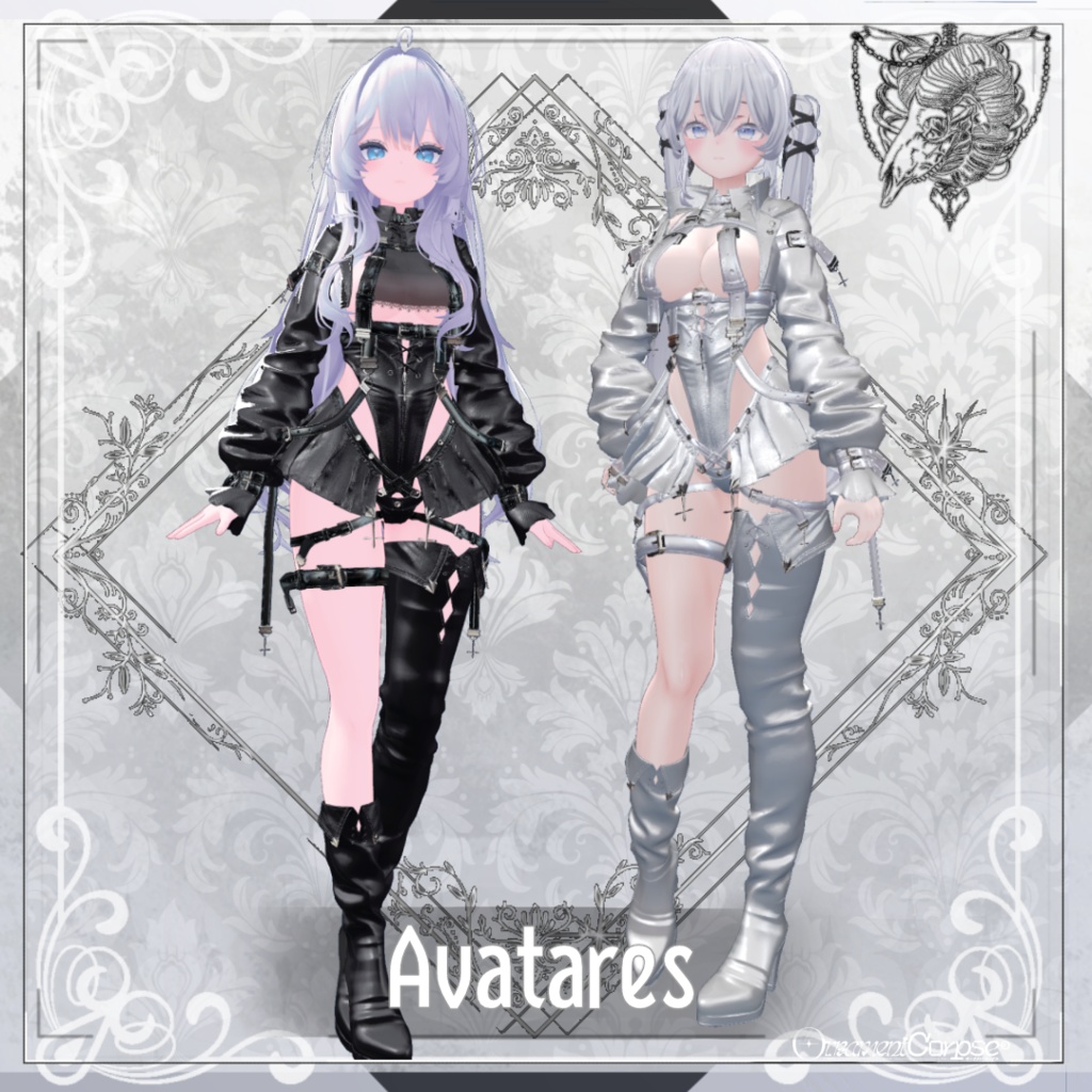 【複数アバター対応】Clasp【VRChat想定】