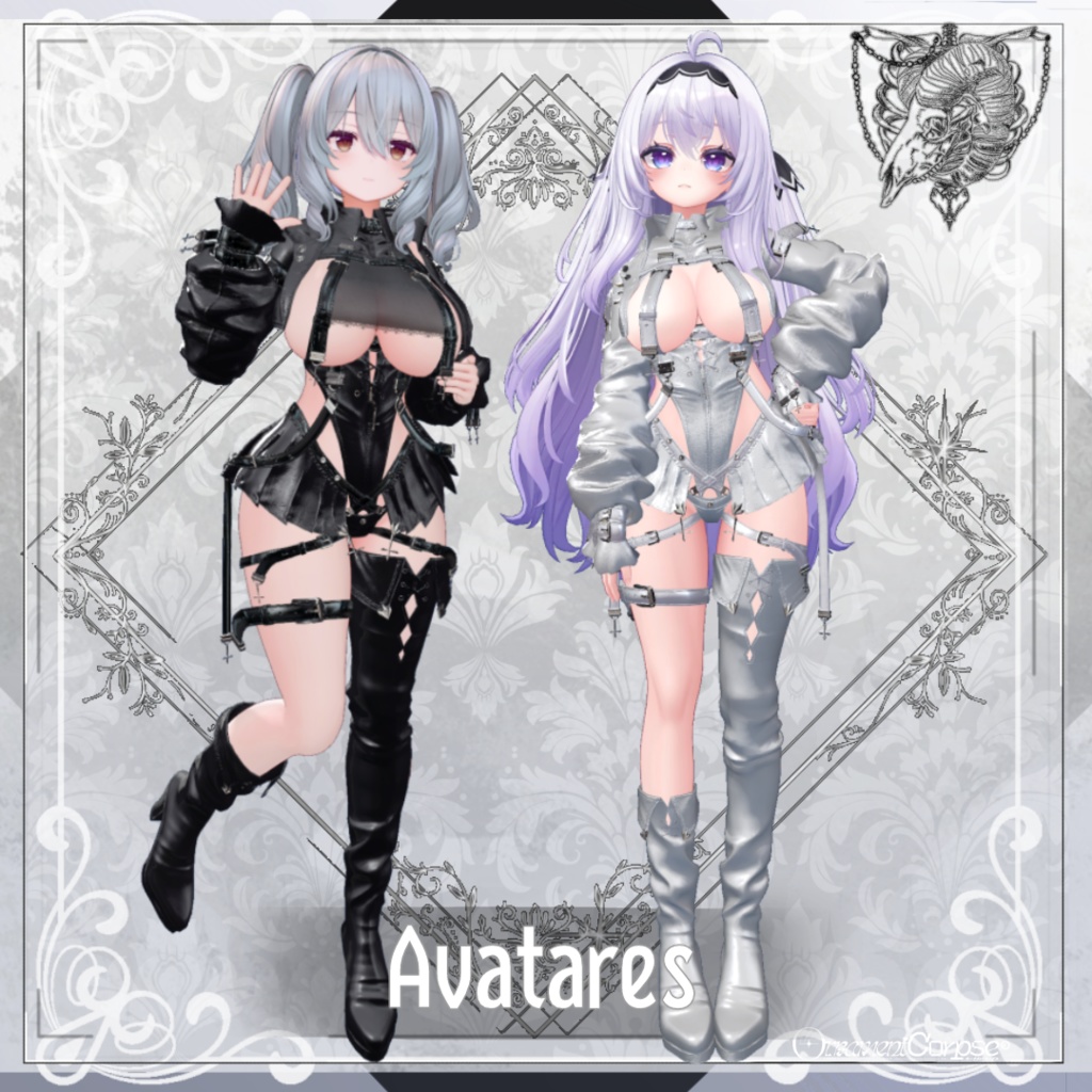 【複数アバター対応】Clasp【VRChat想定】