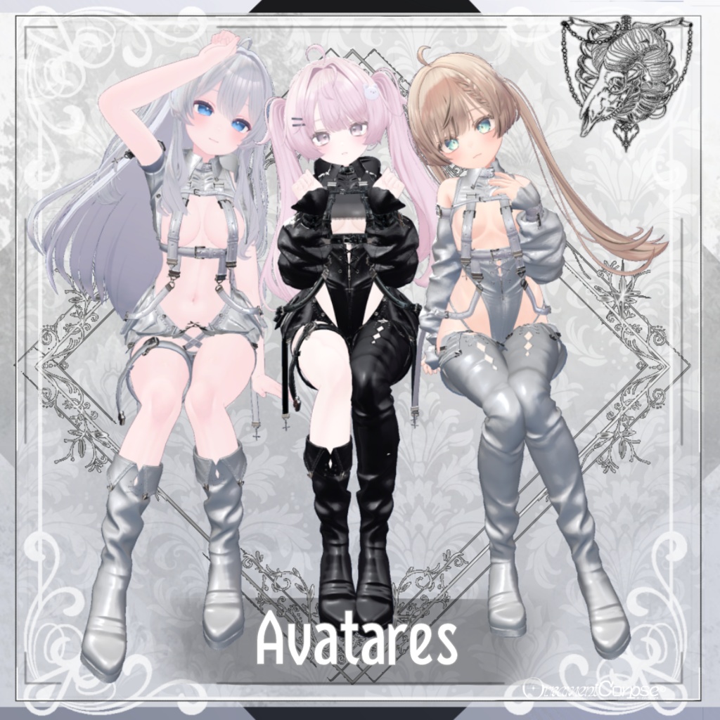 【複数アバター対応】Clasp【VRChat想定】