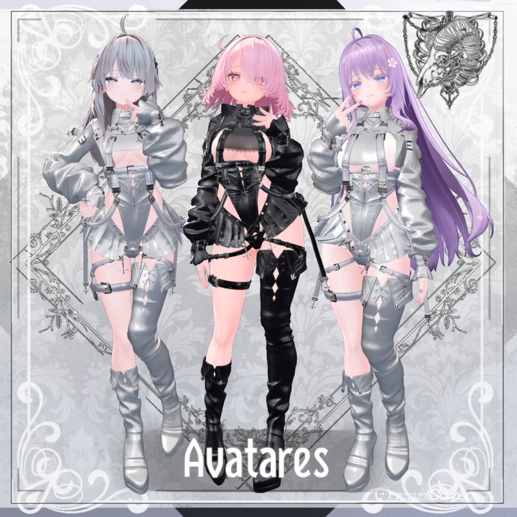 【複数アバター対応】Clasp【VRChat想定】