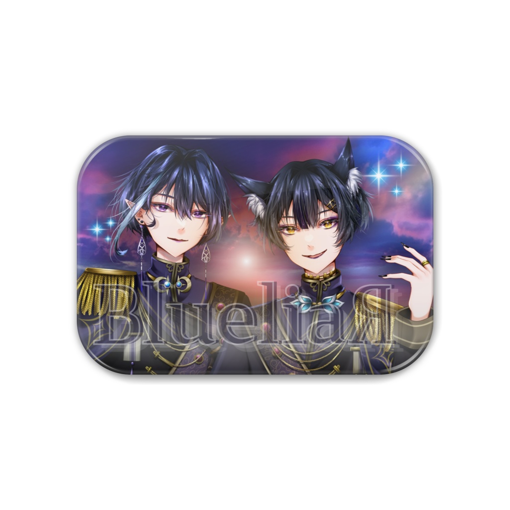 【BlueliaЯ】缶バッジDAYBREAK