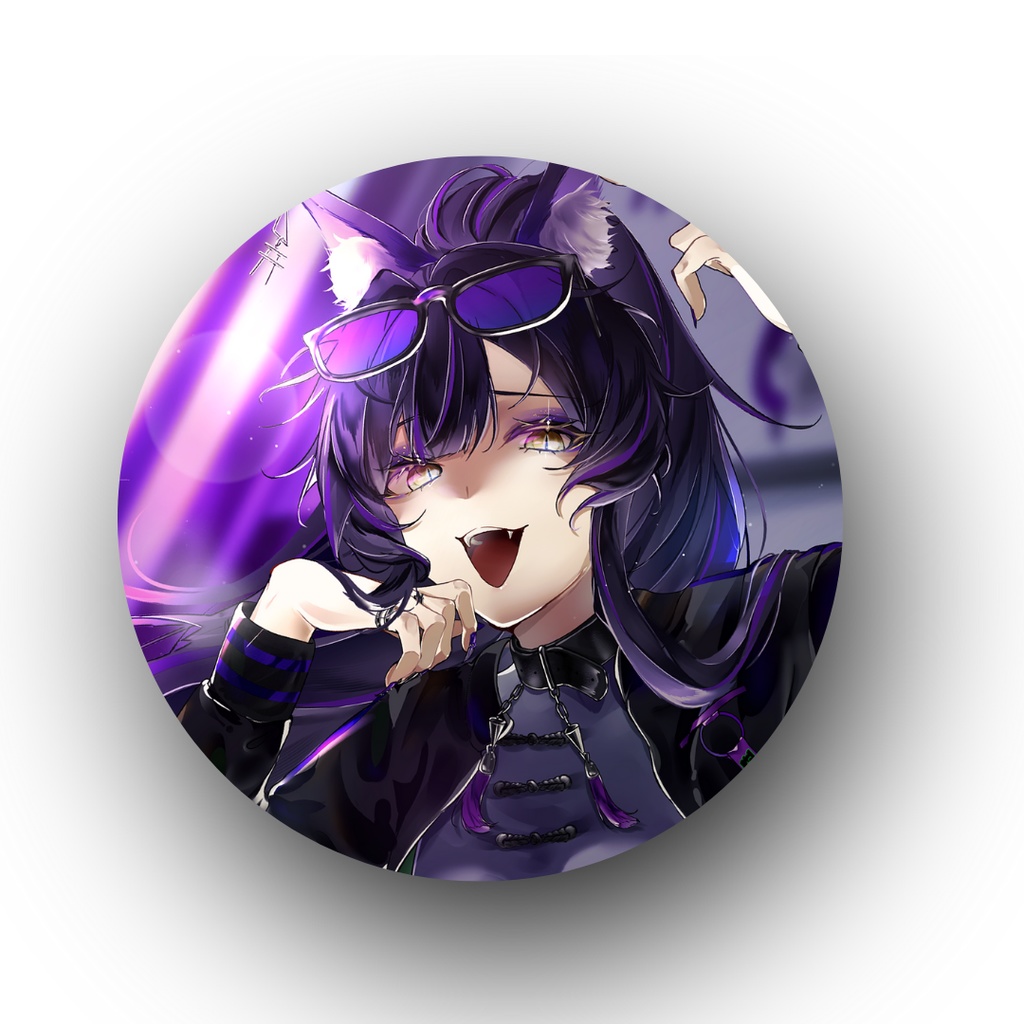 【事後通販】カンバッジA「混老頭」44mm #トリモチライブ 0215