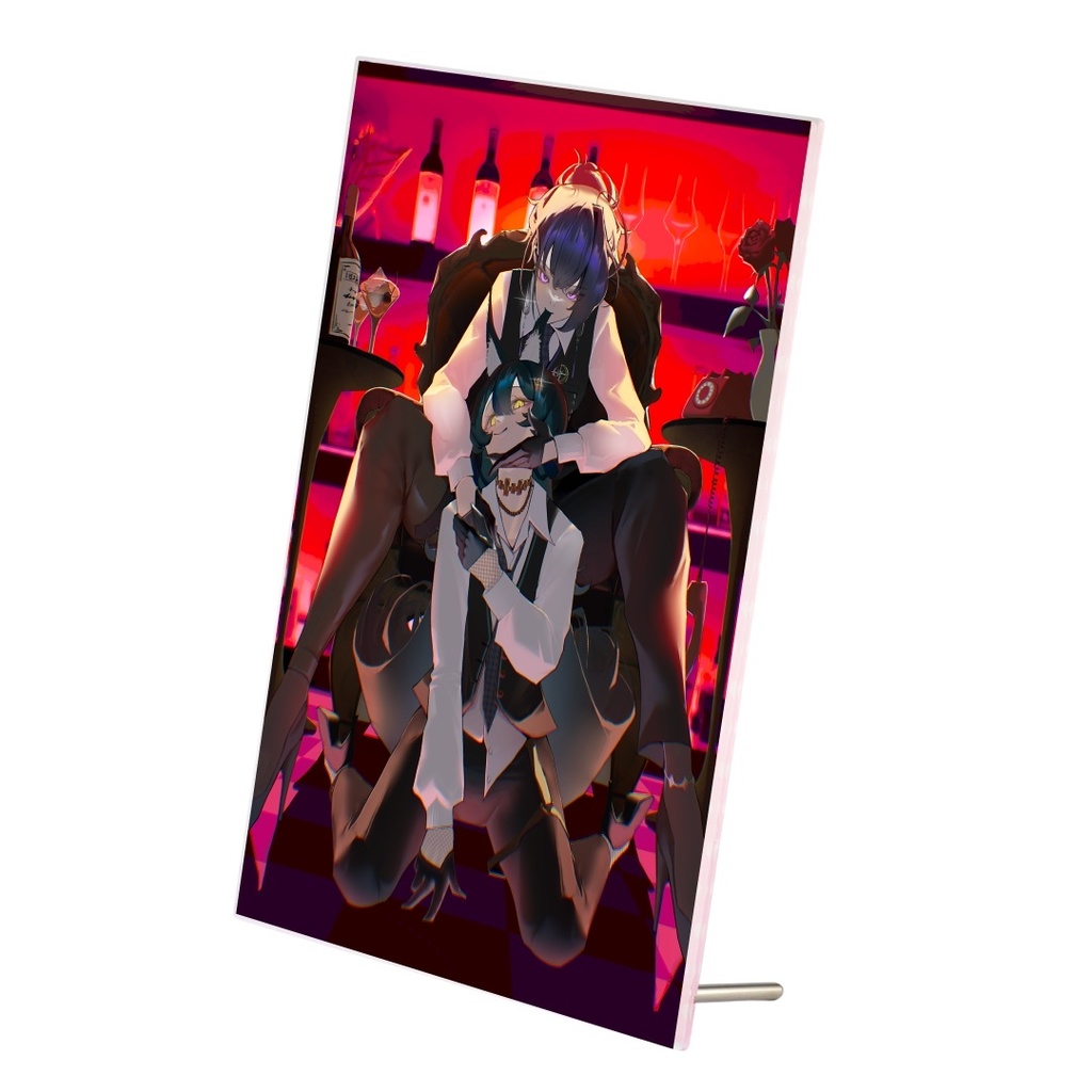 【umi×uta】バーテンダーアクリルプレート