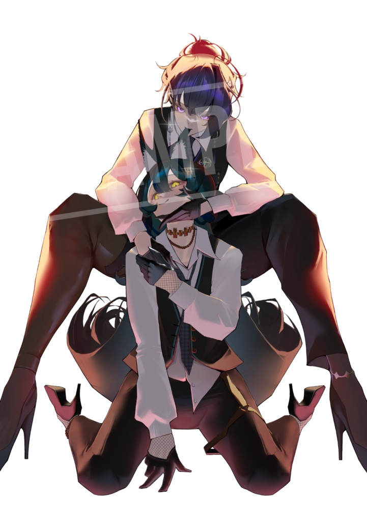 【umi×uta】バーテンダーアクリルプレート