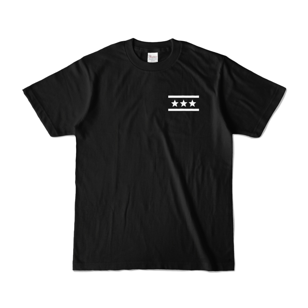 長門艤装シルエットTシャツ(黒)
