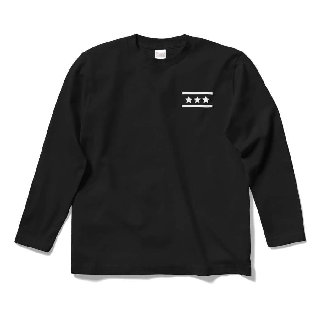 長門艤装シルエットロングＴシャツ（黒）