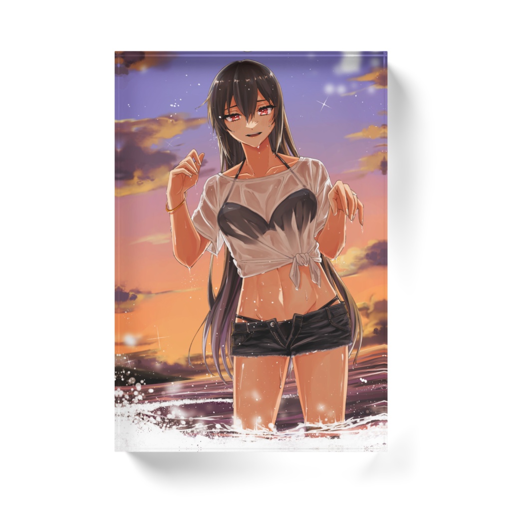 夏の長門アクリルブロック