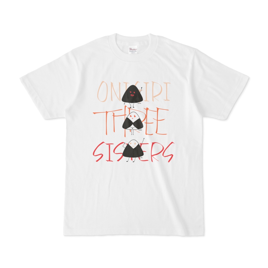 おにぎり3姉妹Tシャツ