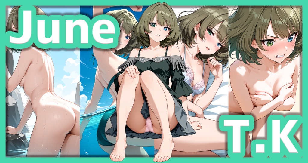 T.K イラスト集（SDXL使用）
