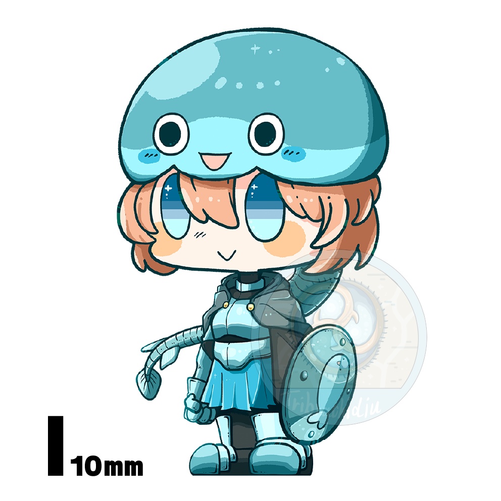 古代生物ステッカー・バスぴ