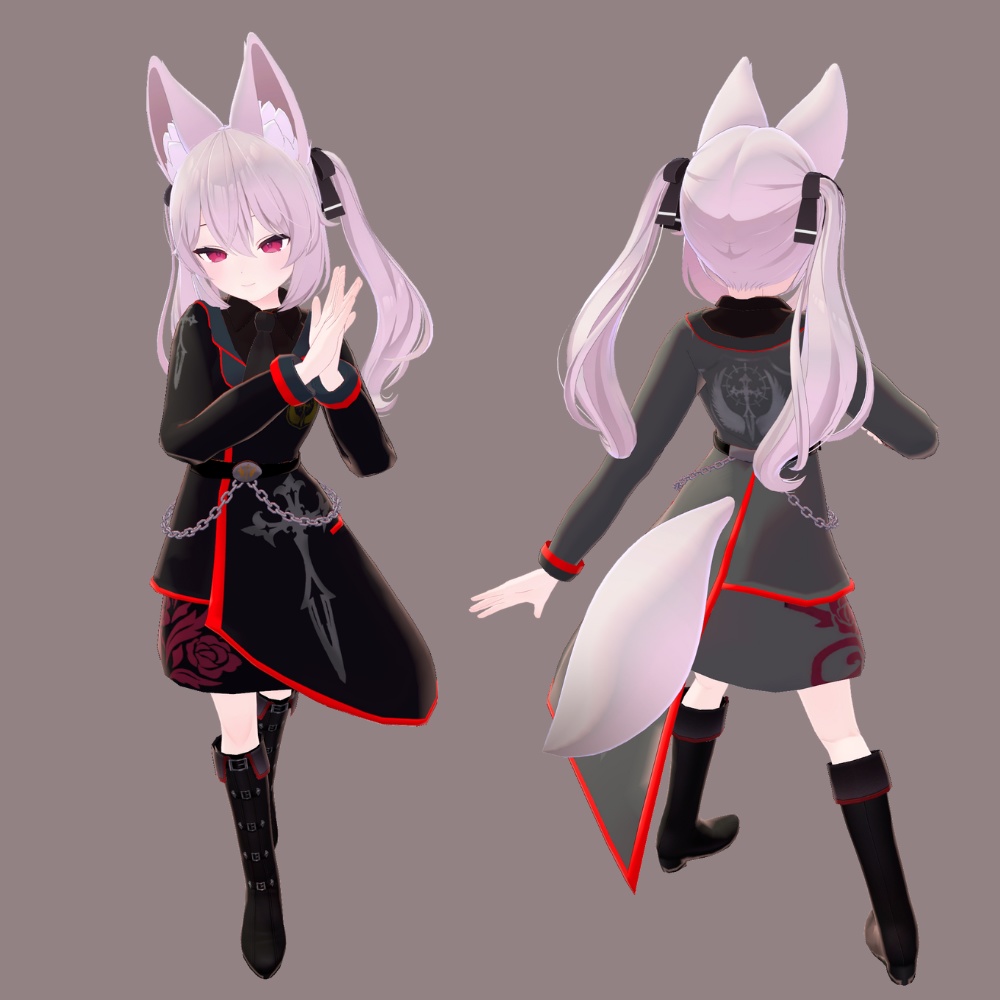 【Karin-カリン-】対応3D衣装モデルCross Knights -クロスナイツ-