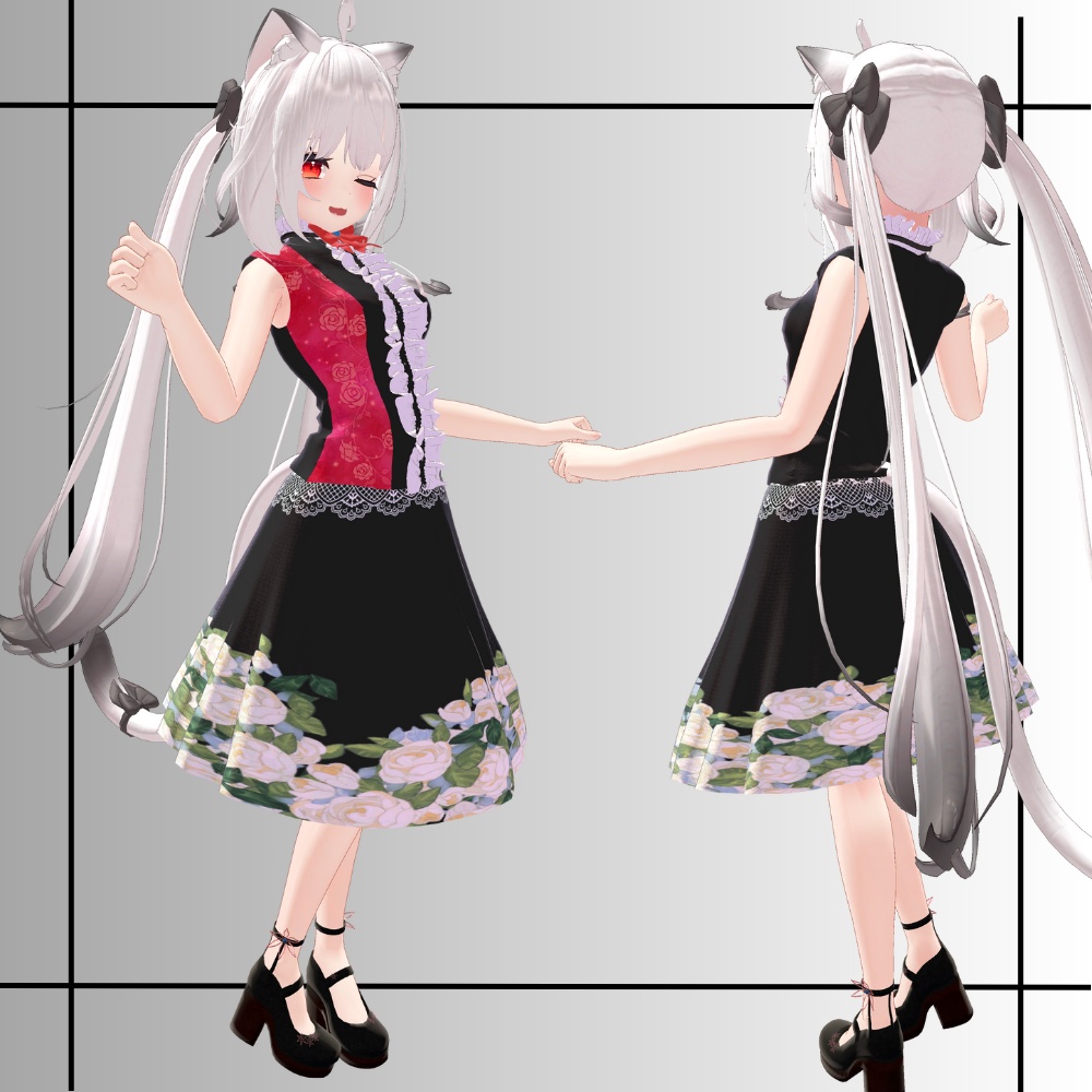 【舞夜】対応3D衣装モデルPetitFleur-プチフローラ-