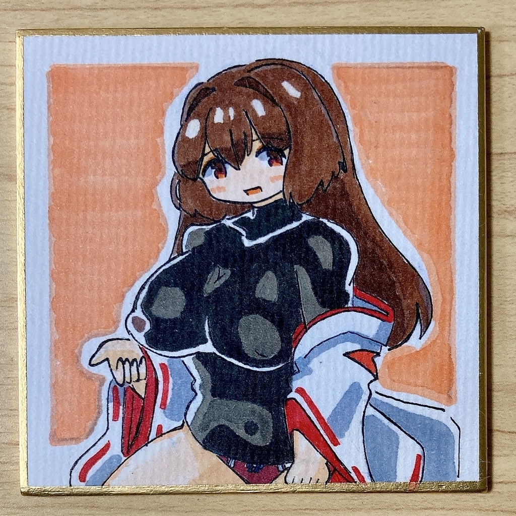 ミニこけ色紙　ドキドキお姉ちゃん