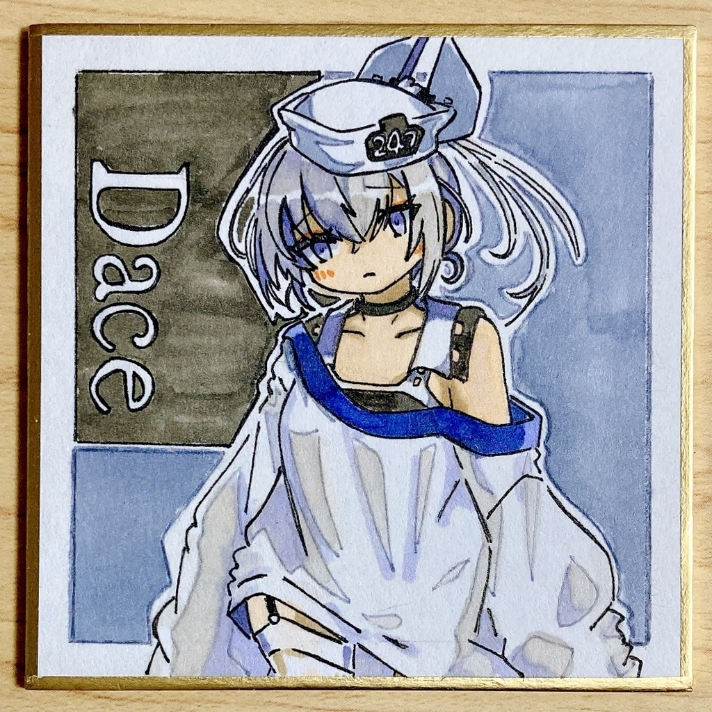 ミニこけ色紙　デイス