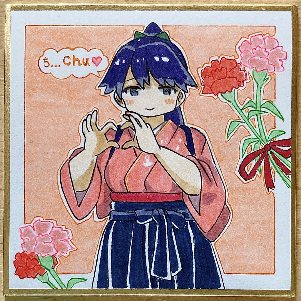 ミニこけ色紙　母の日、、、🫶