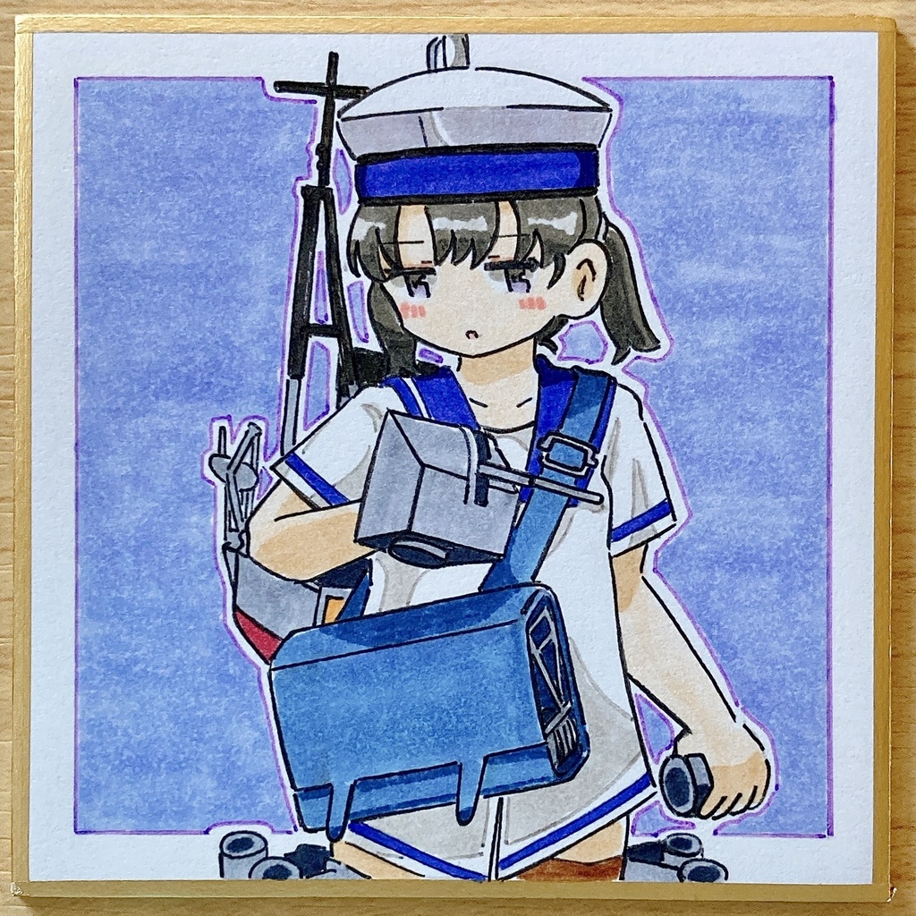 ミニこけ色紙　昭南ちゃん