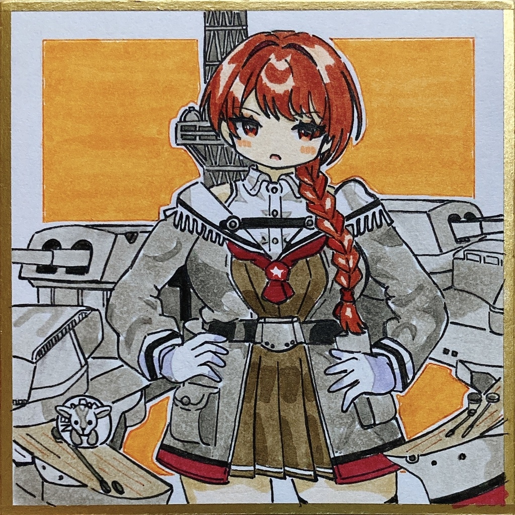 ミニこけ色紙　ネヴァダ