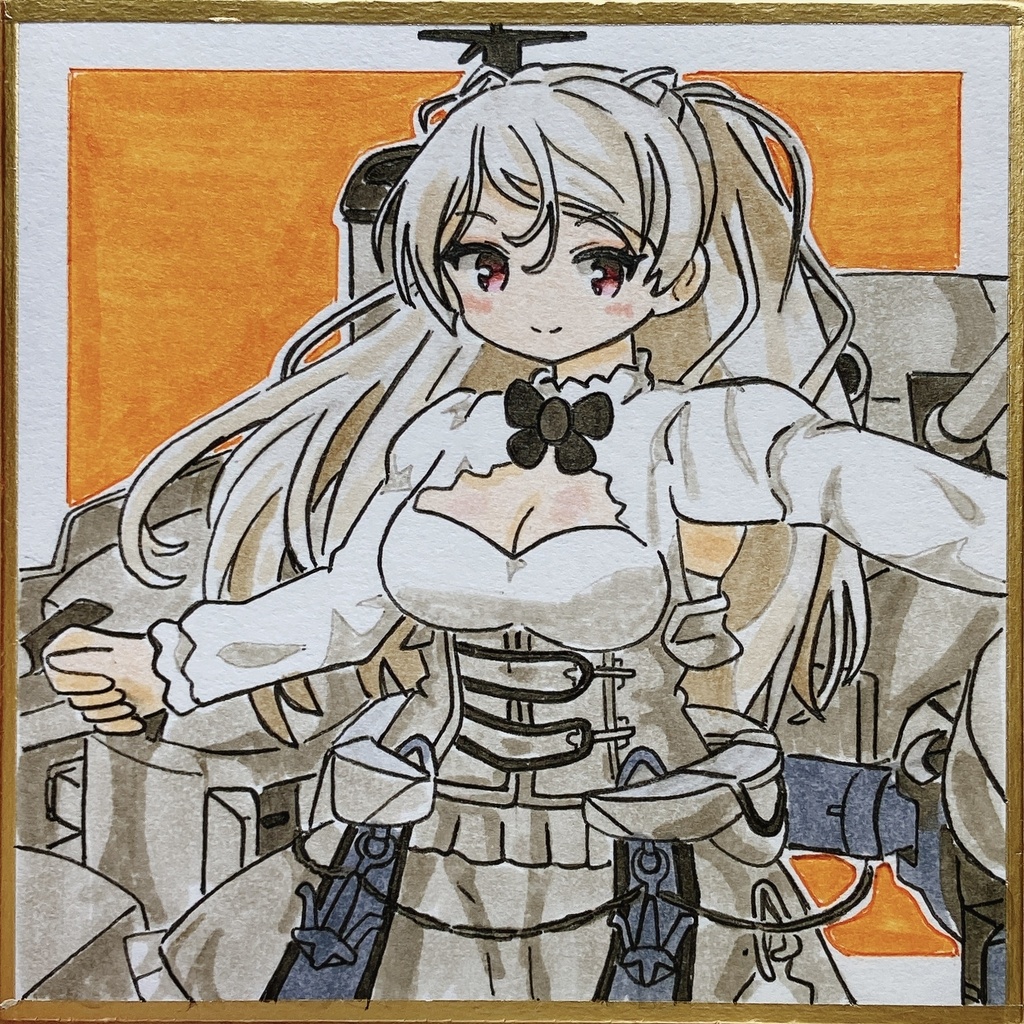 ミニこけ色紙　カブール
