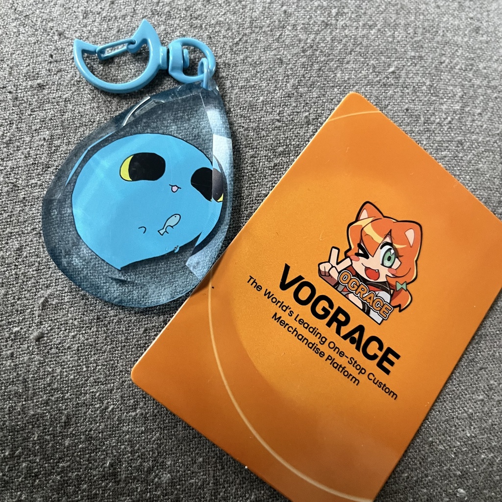 ふぎょ宝石アクキー
