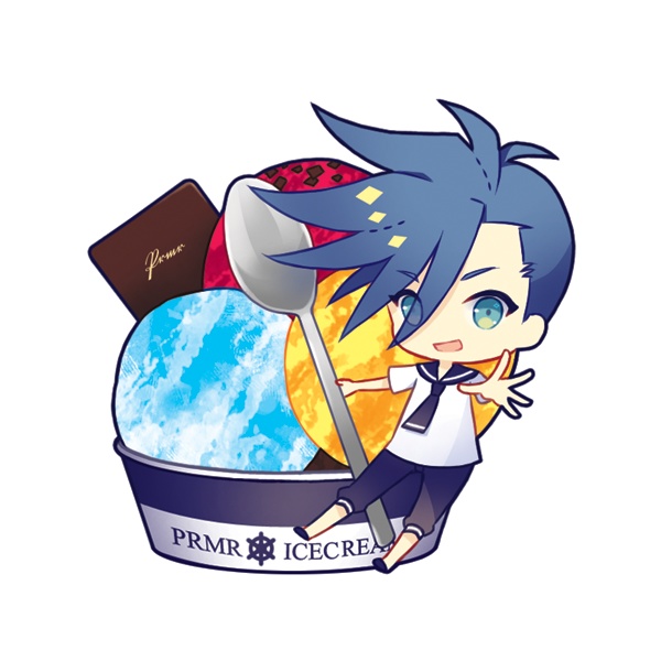 プロメア▶︎アイスクリームアクキー