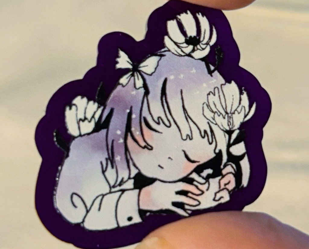 おねむりブローチ