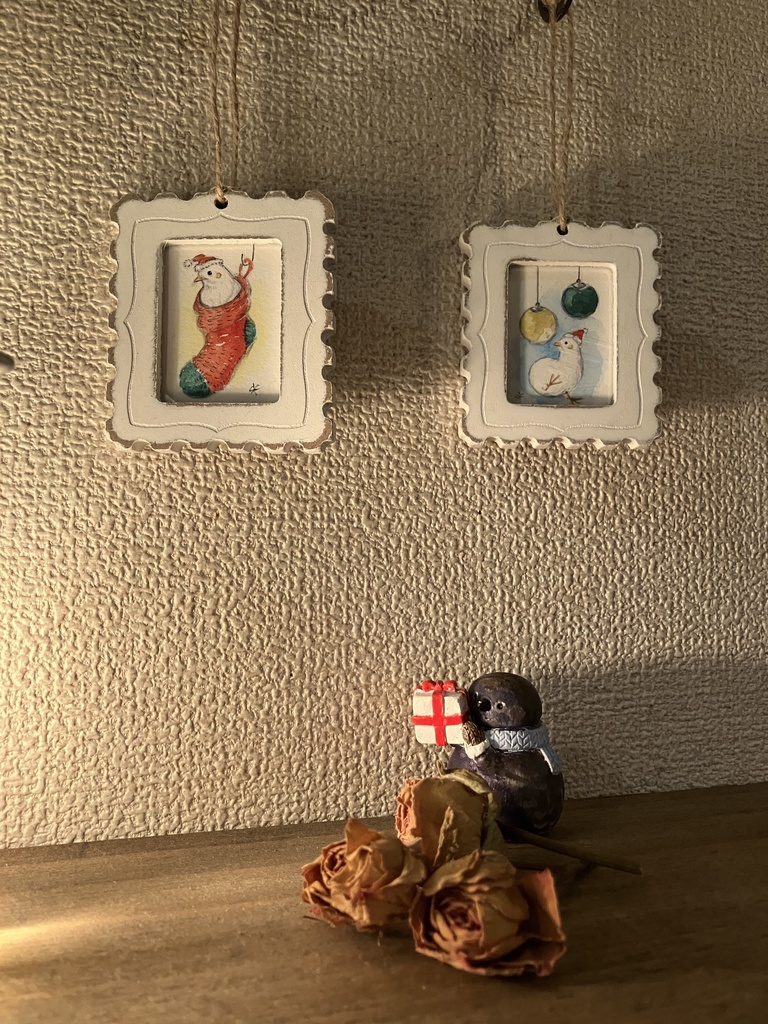 【水彩原画】クリスマスシリーズ『Ornament』