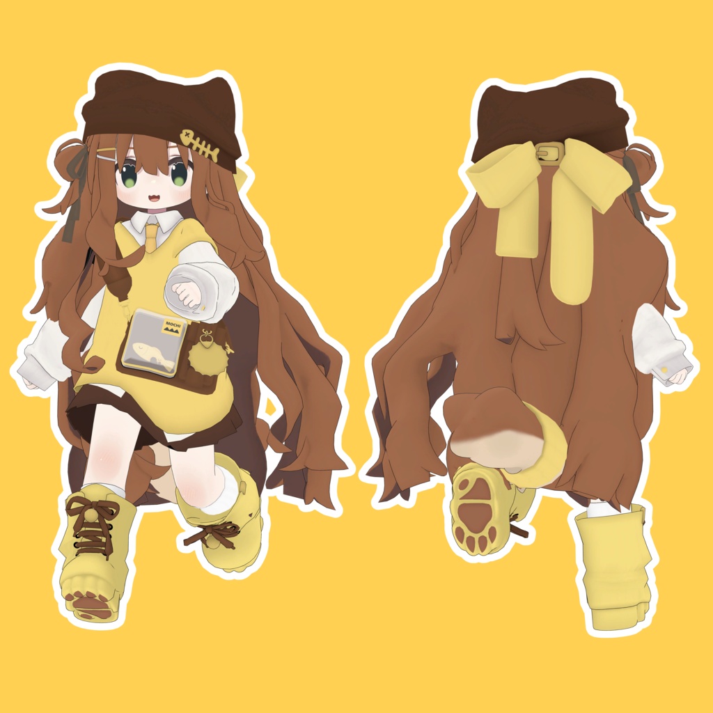 【無料】【キプフェル/Kipfel専用】まめひなたっぽい服Texture