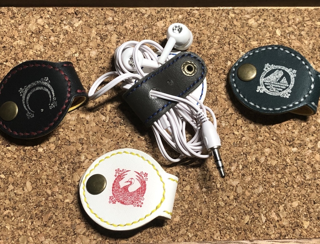 刀剣乱舞イメージ レザーコードクリップ