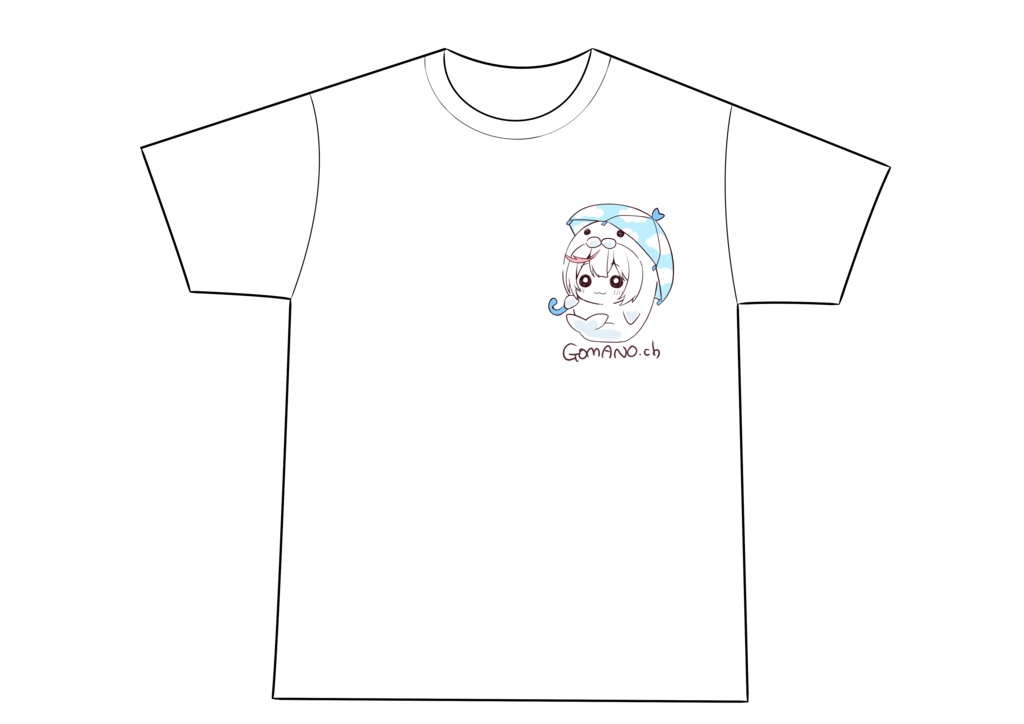 【両面印刷】RAINY GOMANO Tシャツ