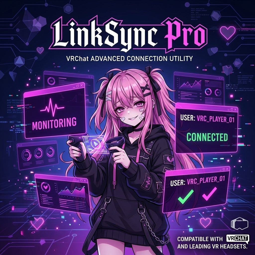 【期間限定早期アクセス無料】LinkSync Pro - VRChat向け高機能OSCツール