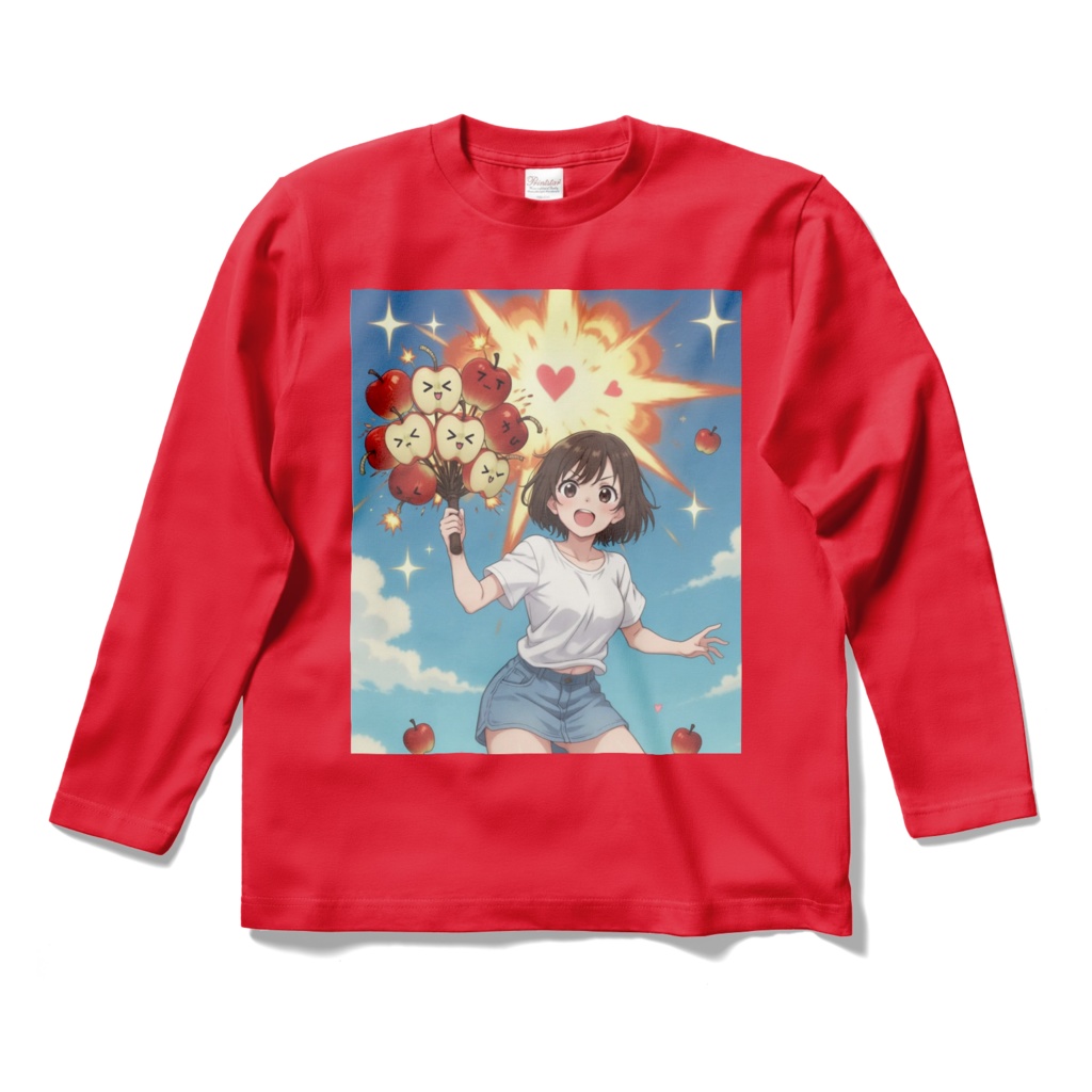 りんごちゃん りんご爆弾クラスターボムT ~爆発LOVE♡🍎💥