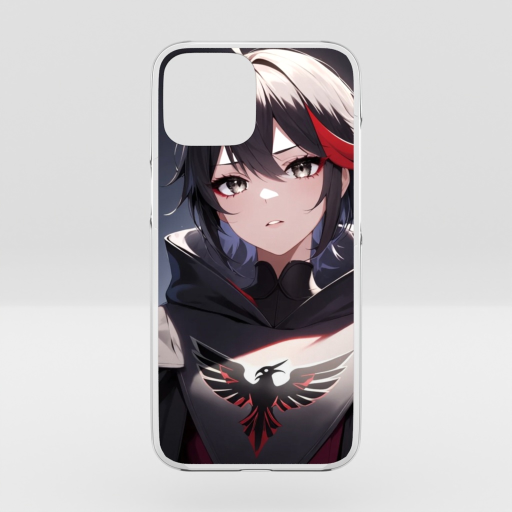 カラスエンブレム アニメキャラ | カラス翼ミステリアスフーディー