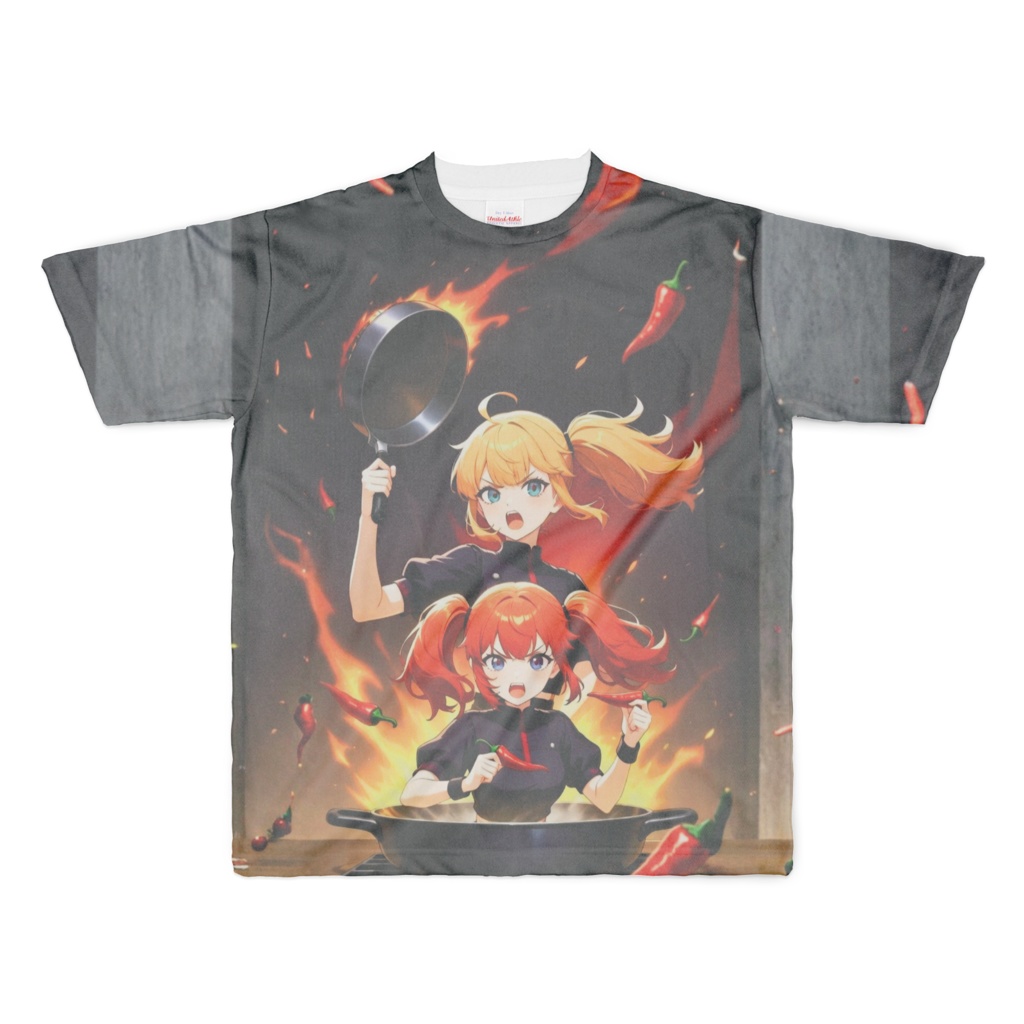 激辛厨娘ツインテちゃん Tシャツ