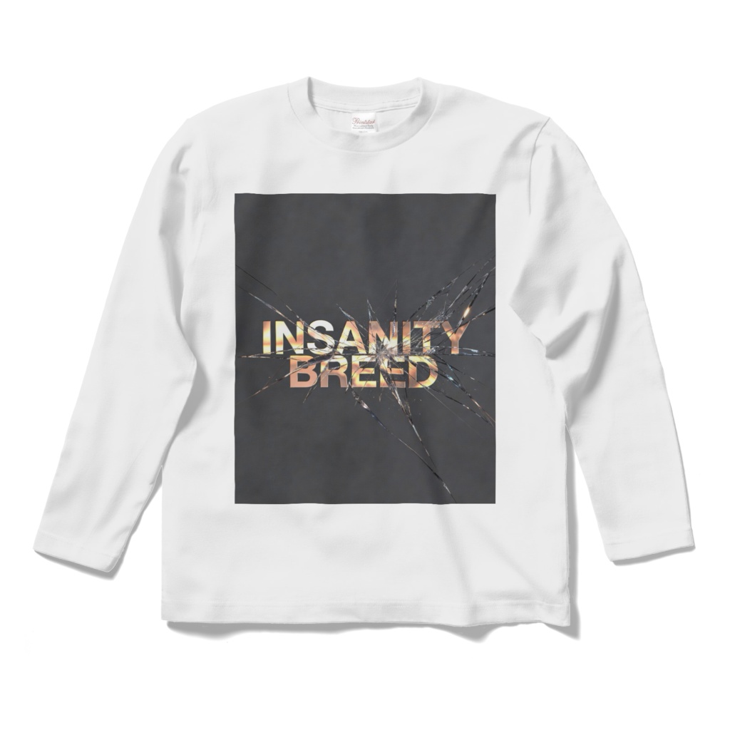 INSANITY BREED ガラス割れロゴ Tシャツ