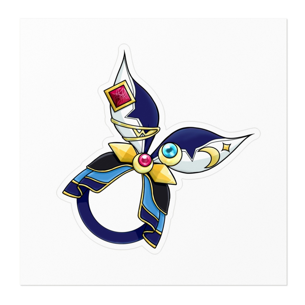 ヴィユの髪ゴムステッカー