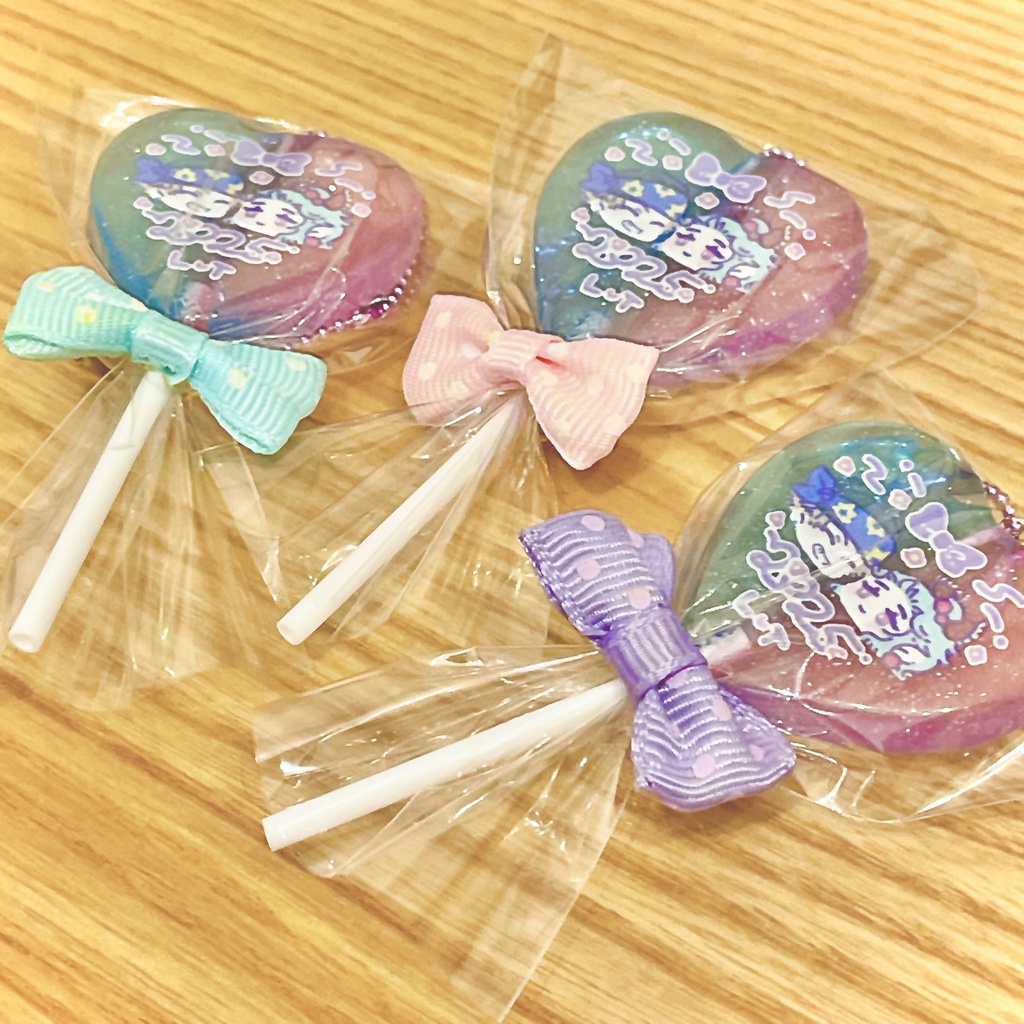 <ロクティナアンソロ記念>ペロキャンアクキー