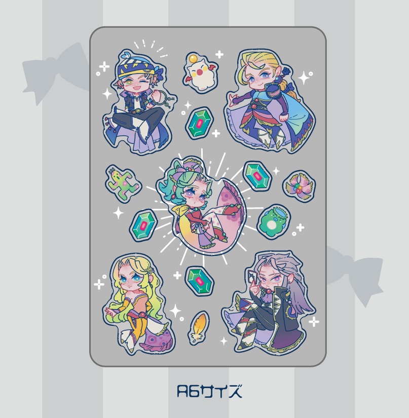 ぷっくりシール