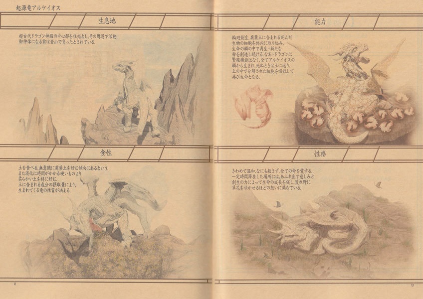 ※生産停止中※竜の博物誌・起源鱗式ドラゴン体系Ⅰ