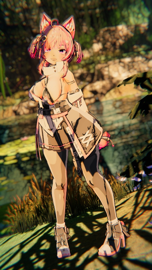 Ichigo Stylized Toon Materials and Textures