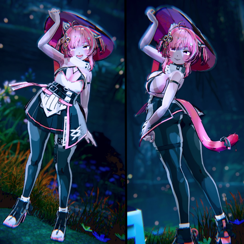 Ichigo Stylized Toon Materials and Textures