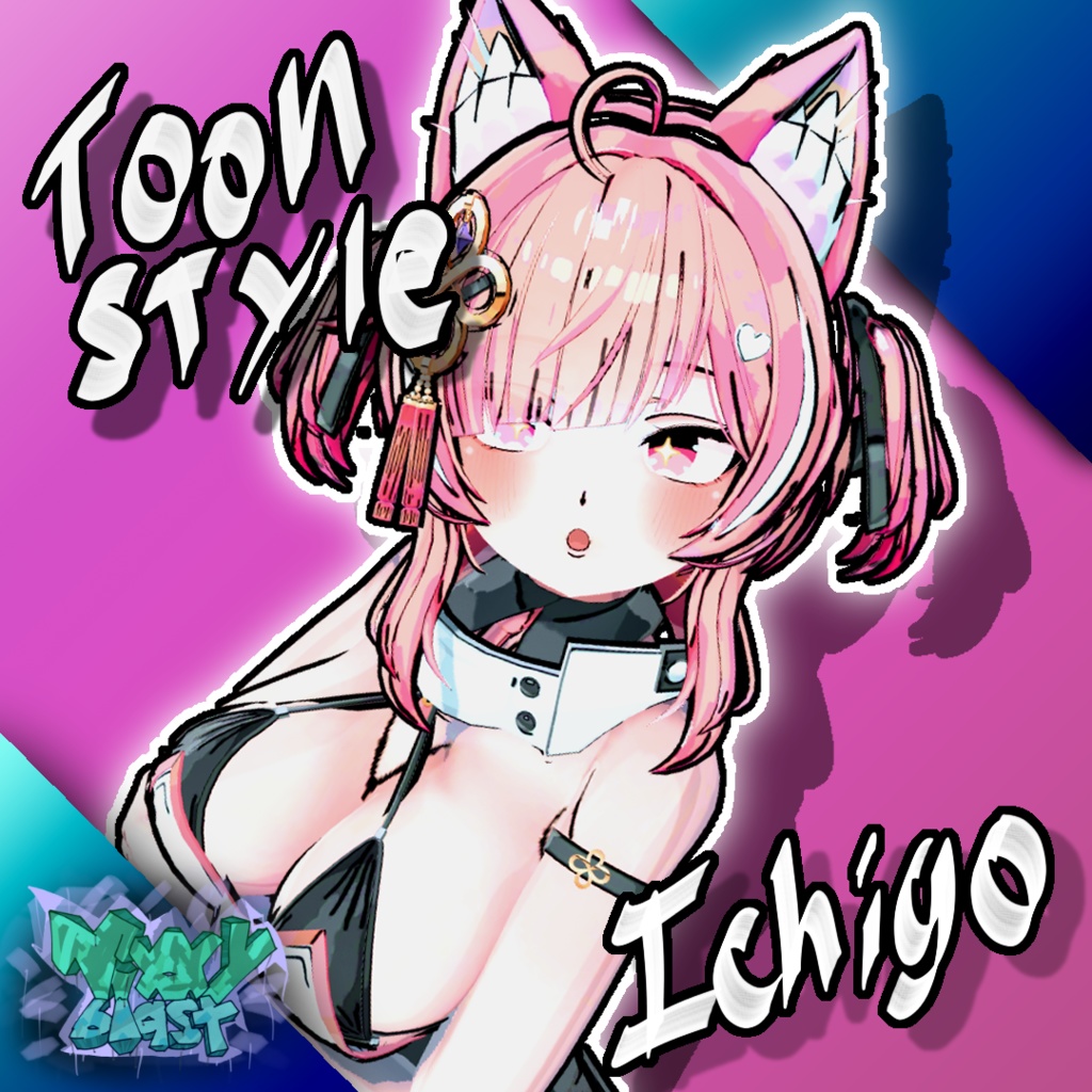 Ichigo Stylized Toon Materials and Textures