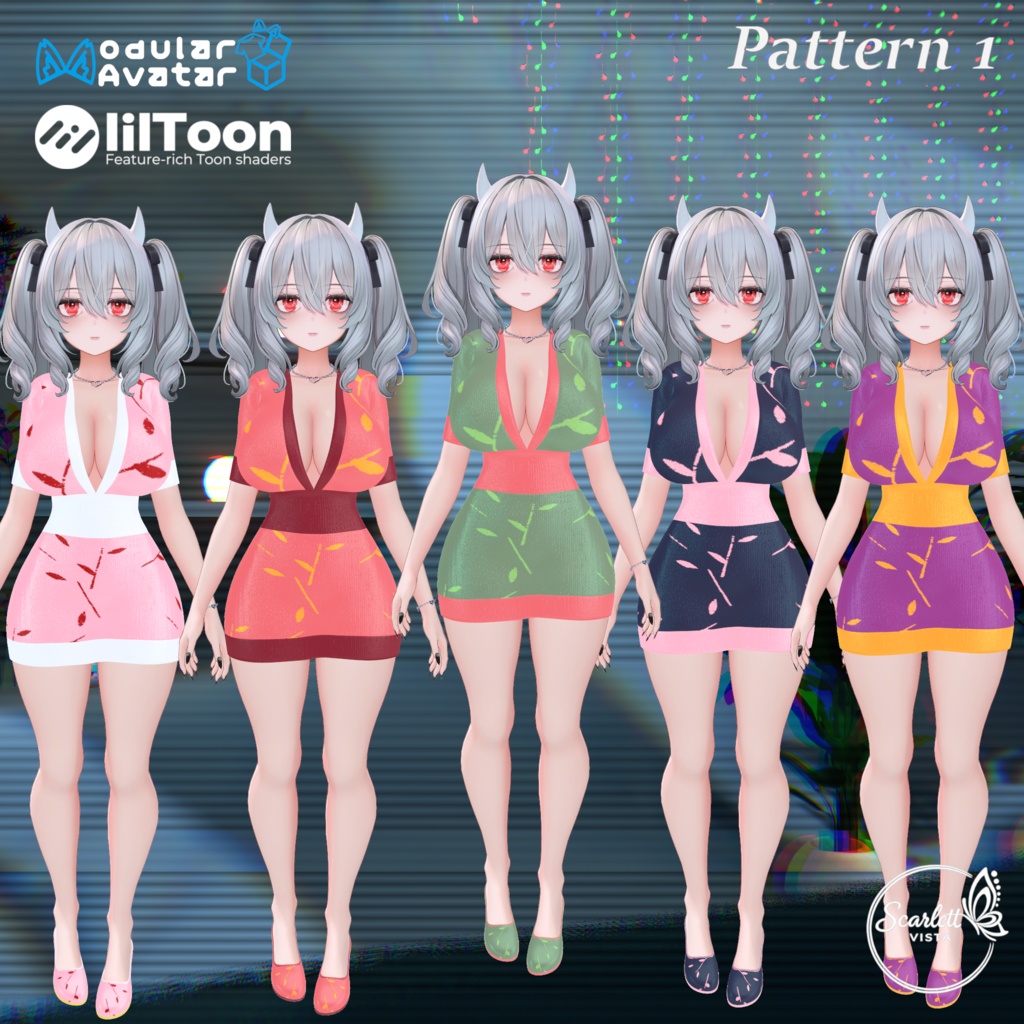 【Milltina ミルティナ対応】Mini Dress Set