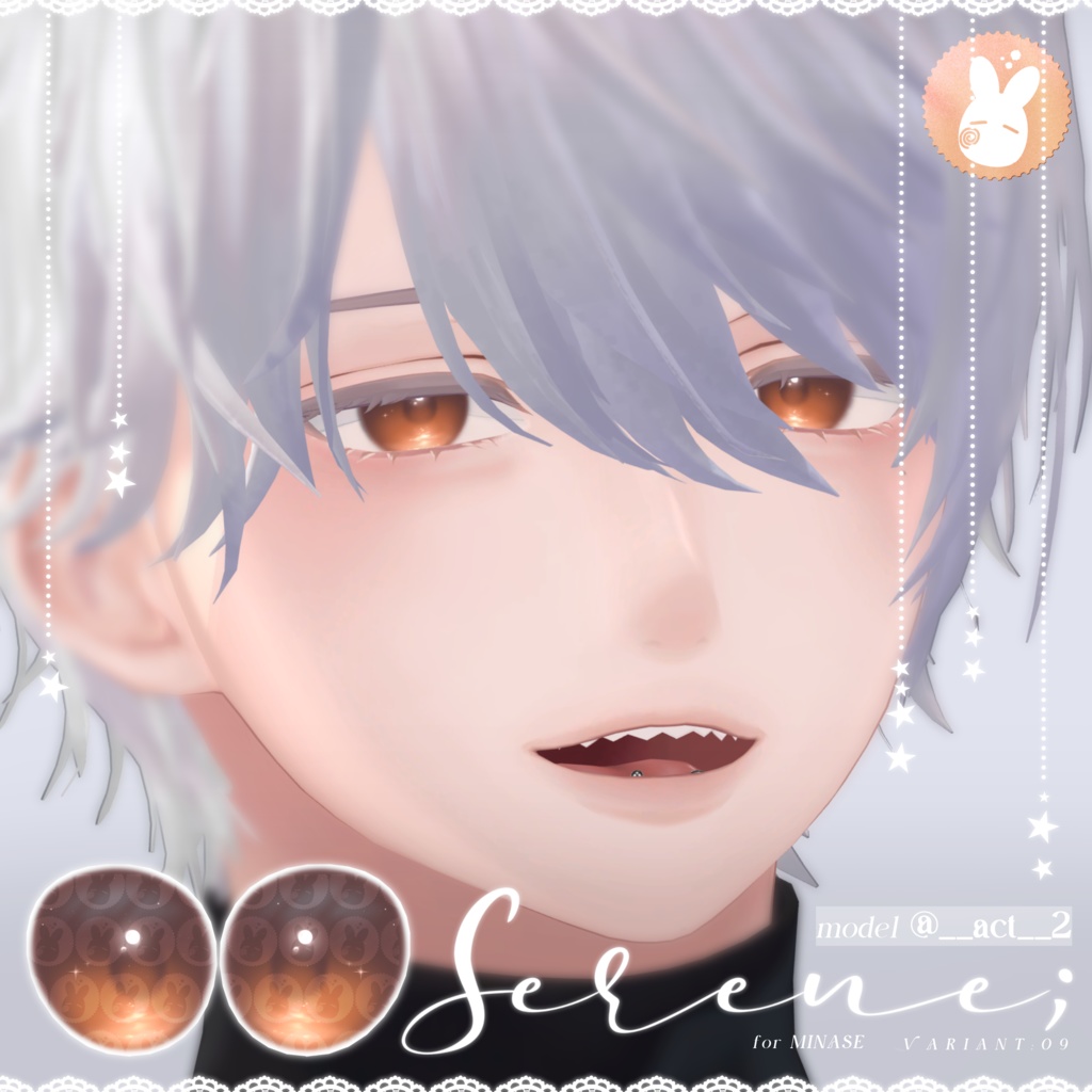 【7アバター対応】 Serene Eye