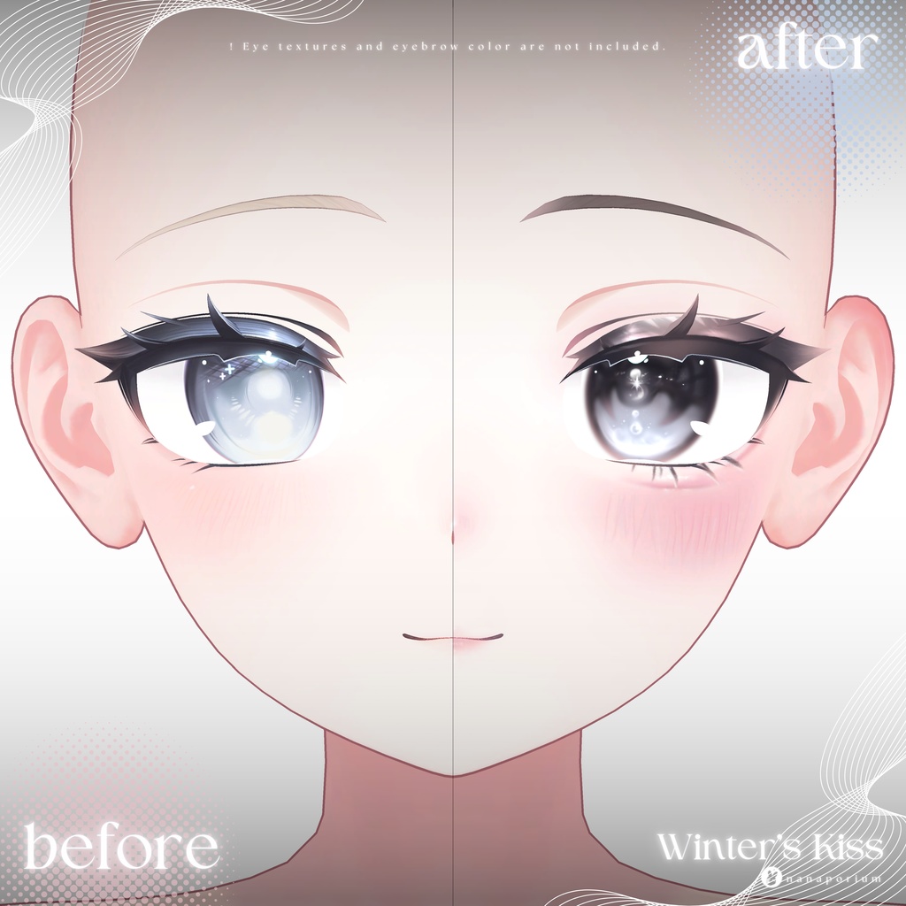 【しなの用】Winter's Kiss Makeup