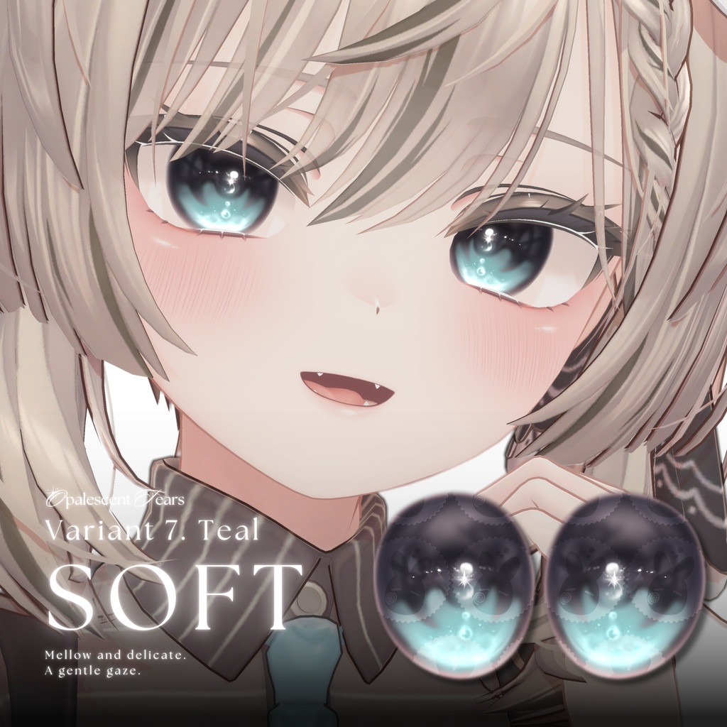 【15アバター対応】 Opalescent Tears Eye