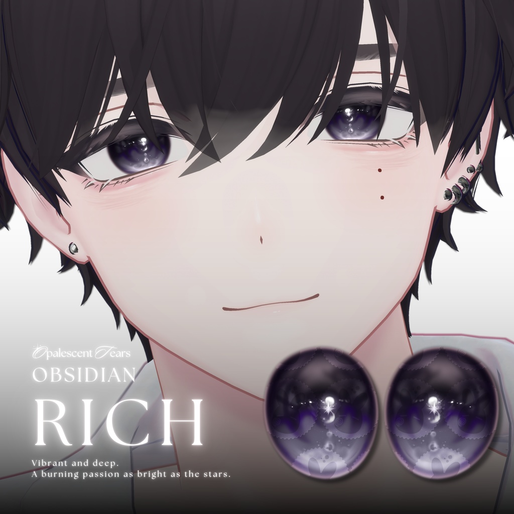 【15アバター対応】 Opalescent Tears Eye